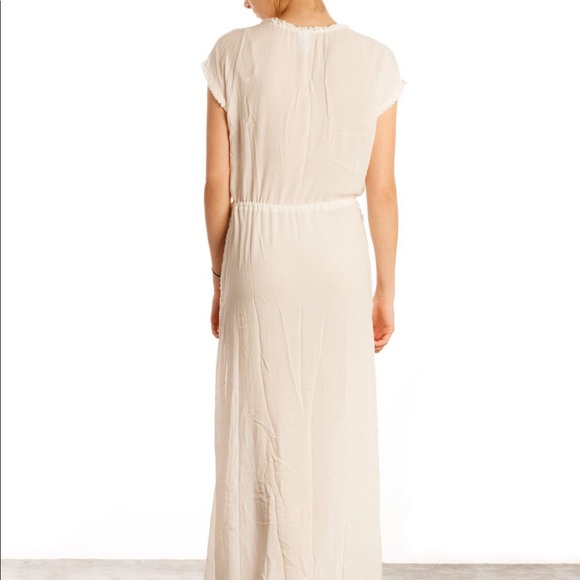 L*Space Noveau Maxi Dress Swim Cover Up M - Picture 3 of 6